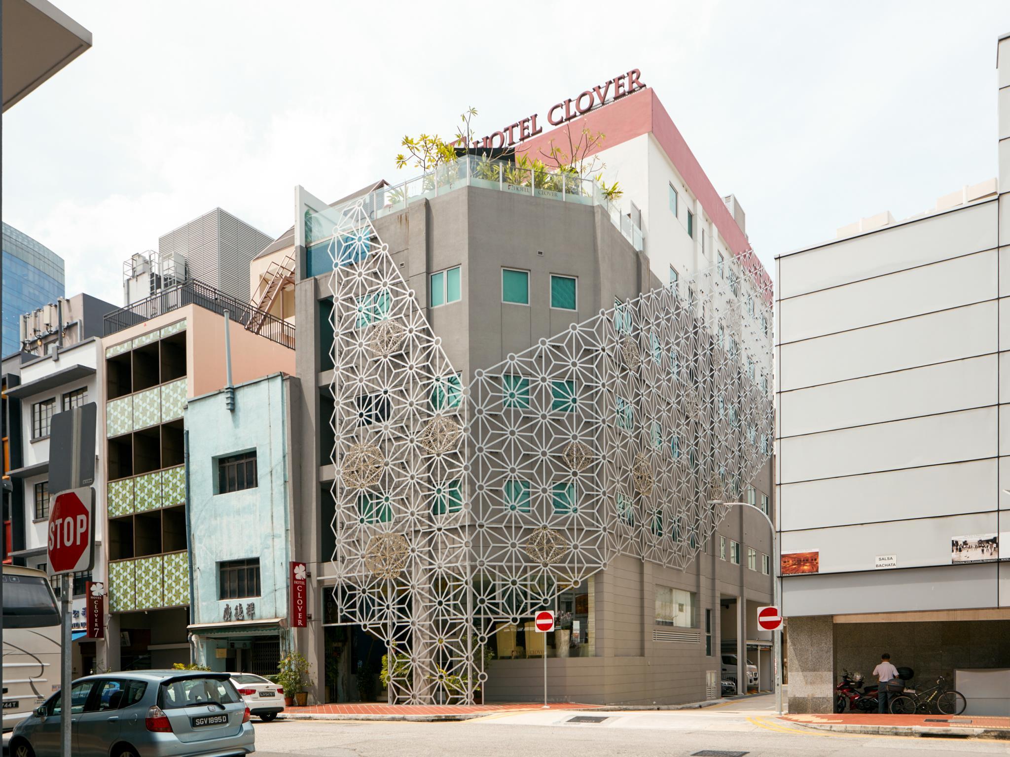 Hotel Clover 5 Hongkong Street Singapura Luaran gambar